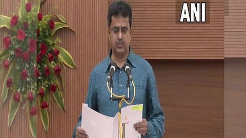 Manik Saha sworn in as Tripura new chief minister