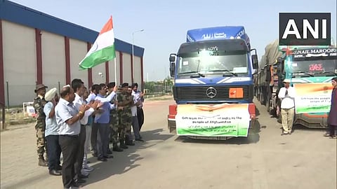 India sent another shipment of 3000 MTs of wheat to Afghanistan