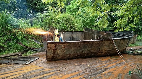 Illegal Sand Extraction