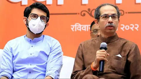 Uddhav Thackeray, Aditya Thackeray