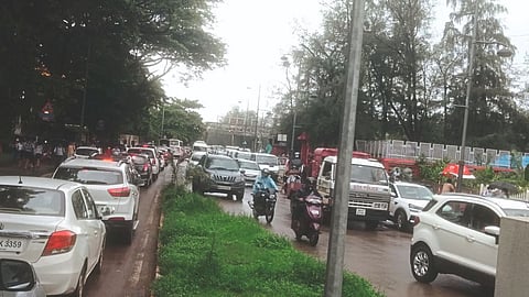 Traffic Jam near Miramar Circle