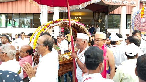 गोवा उपपिठात नवसाची पालखी