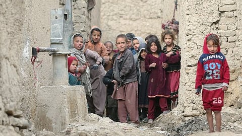 Afghan children