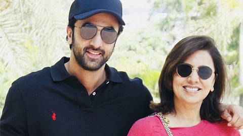 Ranbir Kapoor and neetu kapoor