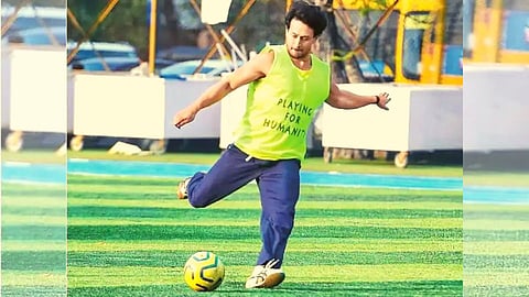 Tiger Shroff Football Match
