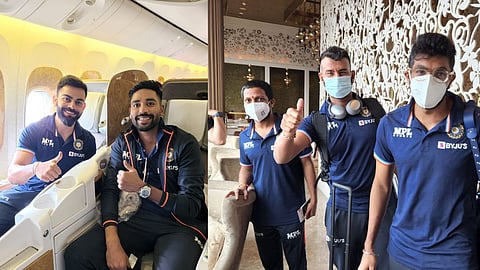 Team India takes off for England.