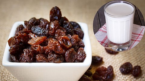 Raisins and Milk| mens health care tips