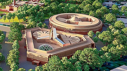 New parliament building in New Delhi
