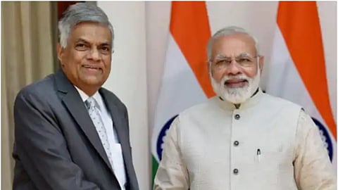 Prime Minister Narendra Modi & Ranil Wickremesinghe