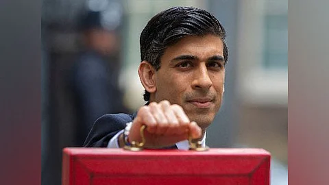 Former British finance minister Rishi Sunak