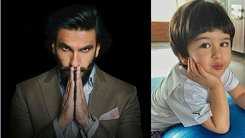 Ranveer singh and taimur