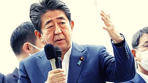 former japanese pm Shinzo Abe