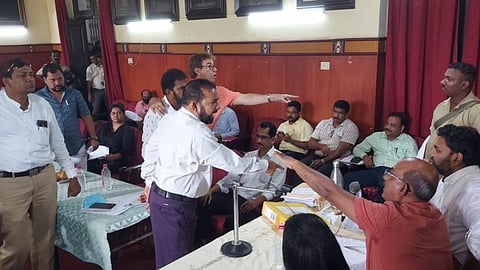 Madgaon Municipal Council meeting