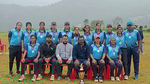 Goa Women Team runners-up in tennis ball cricket tournament