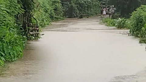 Flood in Canacona