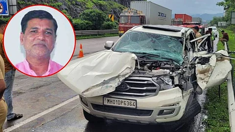 Vinayak Mete Accident