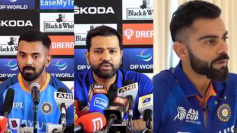 Asia Cup 2022: पाकिस्तान विरूद्धच्या सामन्यापूर्वी काय म्हणाले, रोहित, राहुल आणि विराट