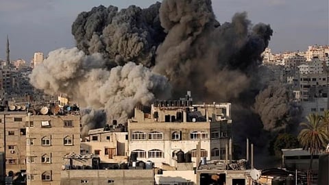Rocket Attacks In Syria