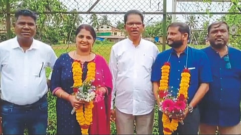 Ulhas Tuenkar with Panch Member