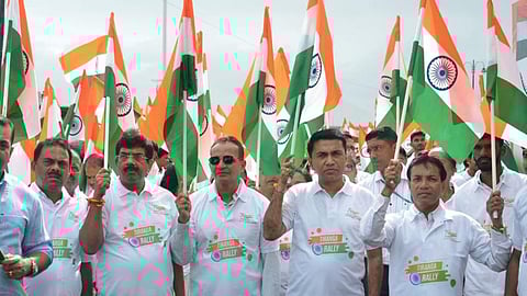 Goa Har Ghar Tiranga Rally