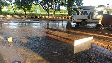 Water Waste in Panjim