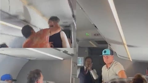 Viral Video Passenger Punches Flight Attendant