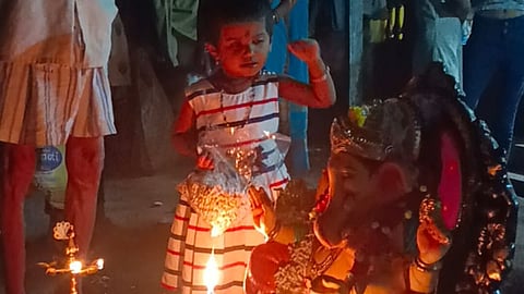 Sattari: गुळेली, सत्तरीत गणरायाला भक्तीमय वातावरणात निरोप