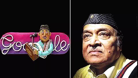 Google Doodle Bhupen Hazarika