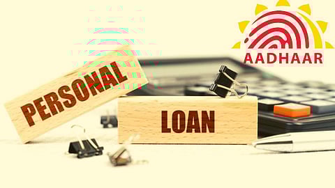 Personal Loan through aadhar card