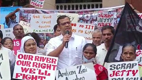 Protest Against Jetty Policy