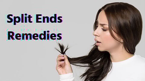 Split Ends Remedies at Home