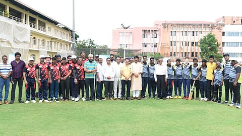 Blind Cricket Competition