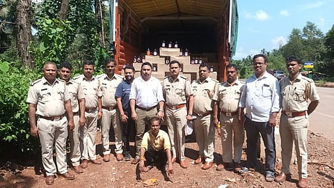 Liquor Seized in Goa