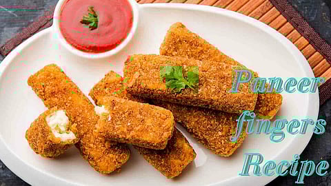 Paneer fingers Recipe