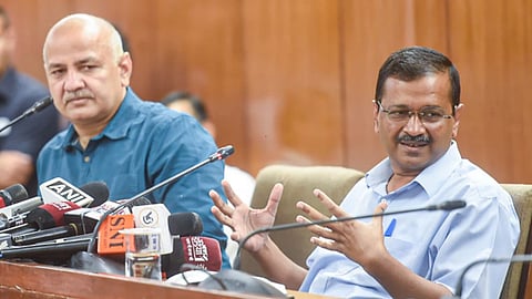 Manish Sisodia & Arvind Kejriwal