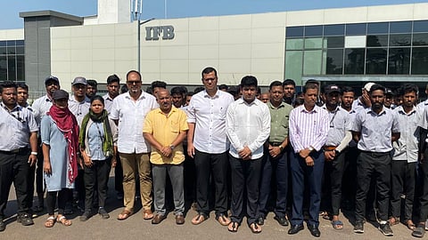 IFB Workers Protest in Verna