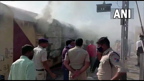 Shalimar Express Fire