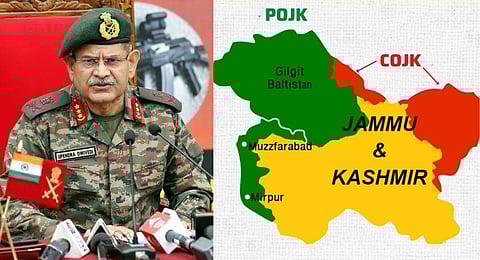 Lt. Upendra Diwedi On POK