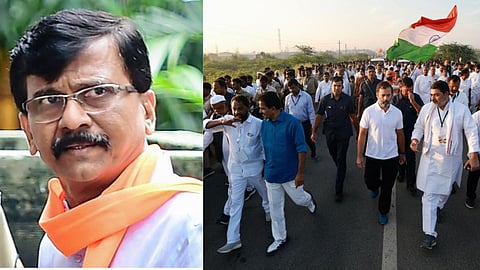 Sanjay Raut In Bharat Jodo Yatra