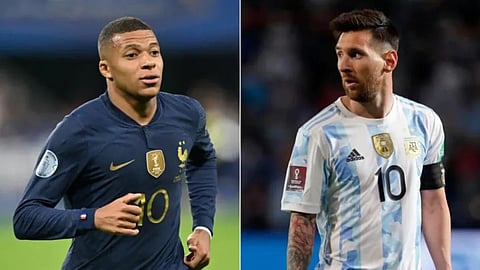 Kylian Mbappe & Lionel Messi