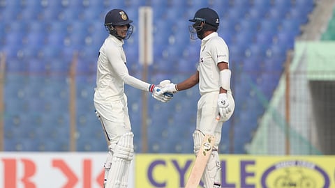 Cheteshwar Pujara and Shubman Gill