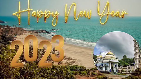 Happy New Year 2023 | Goa Temple