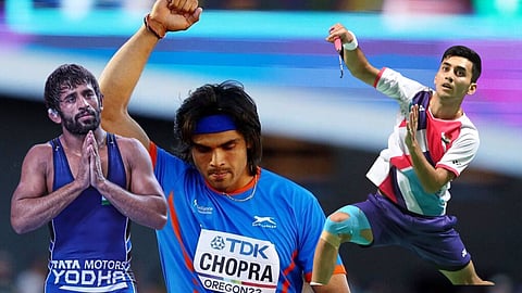 Indian Sports Persons| Neeraj Chopra | Bajrang Punia | Lakshya Sen