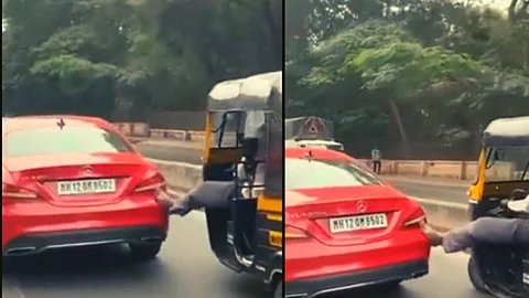 Mercedes Viral Video
