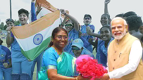 India's Prime Minister and President Congratulate U19 Team India | U19 Women's T20 World Cup 2023