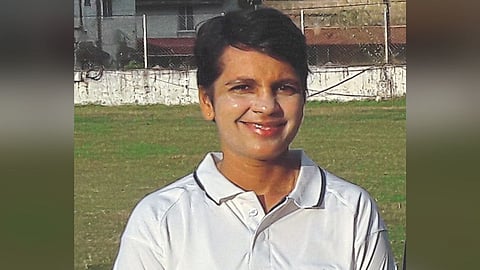 Women Umpire Rathi in Goa