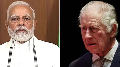 King Charles III of Britain & PM Modi