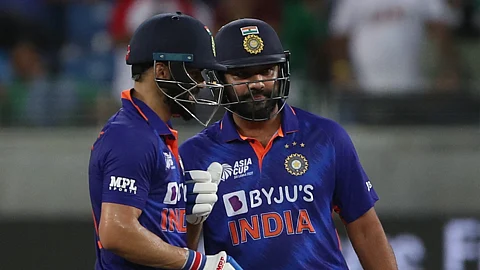 Virat Kohli and Rohit Sharma