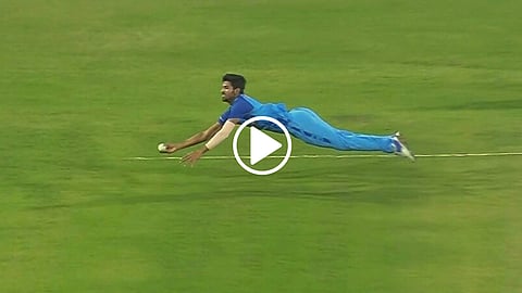 Washington Sundar Catch