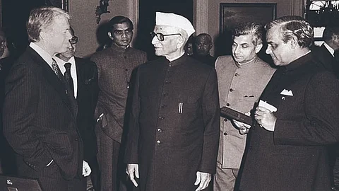 Former Prime Minister Morarji Desai